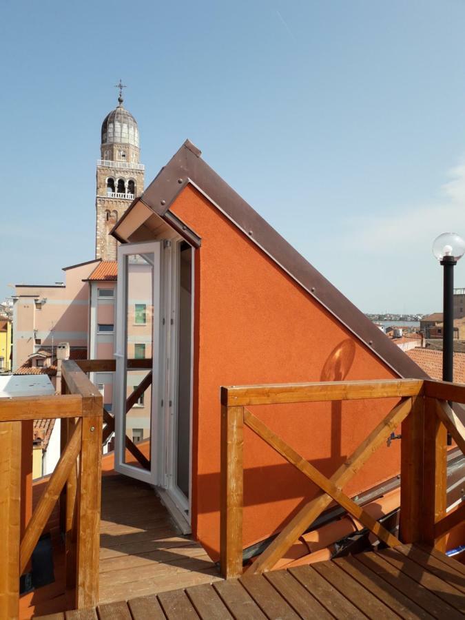 Mansarda Settimo Cielo Daire Chioggia Dış mekan fotoğraf